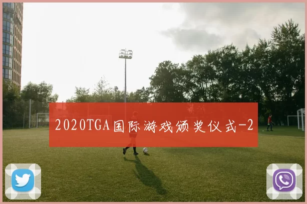 2020TGA国际游戏颁奖仪式